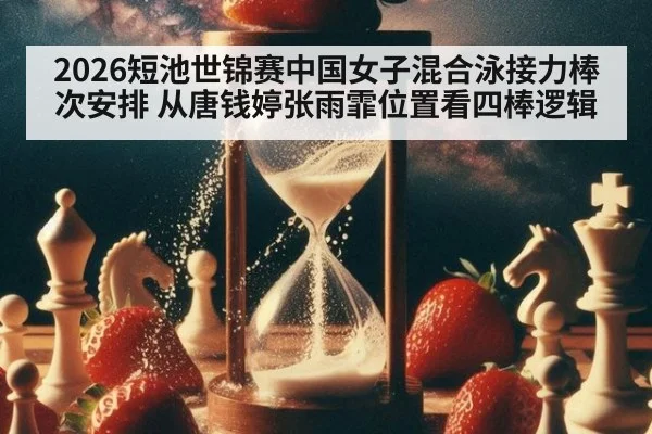 2026短池世锦赛中国女子混合泳接力棒次安排 从唐钱婷张雨霏位置看四棒逻辑